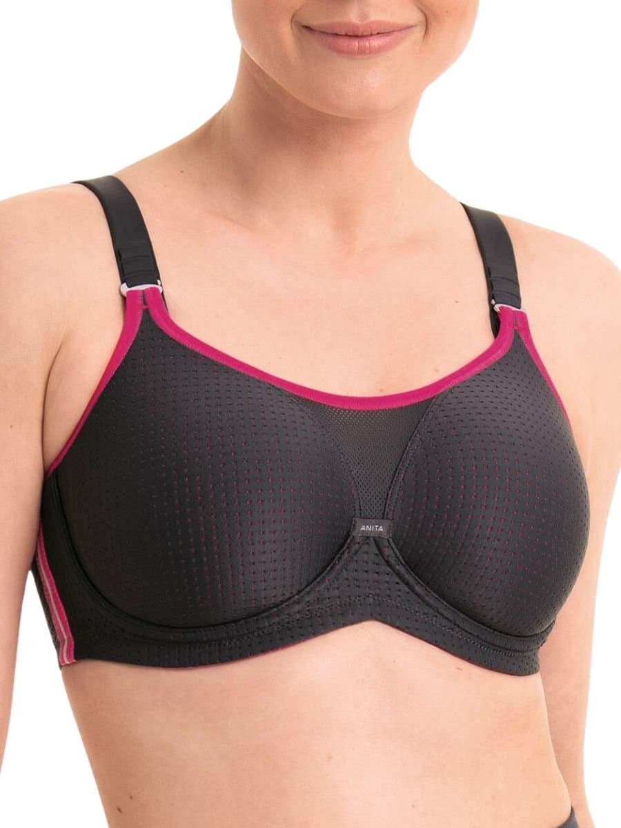 Anita Anita Women's Performance WireX Sports Bra in Grey
