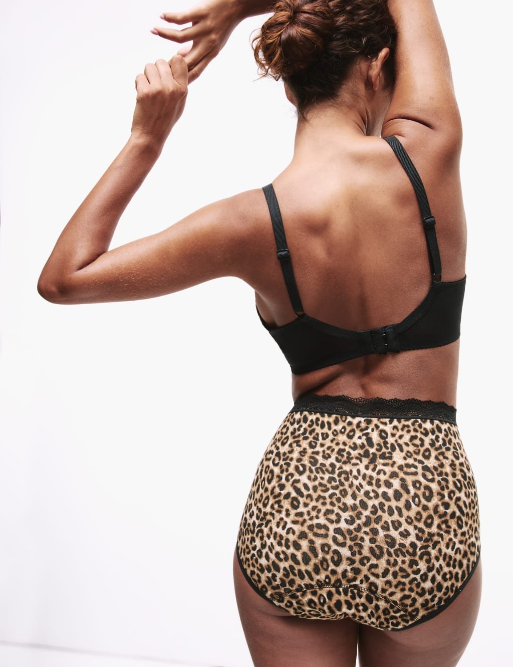 Marks & Spencer M&S 3pk Heavy Absorbency Period Full Briefs Black Mix - 3