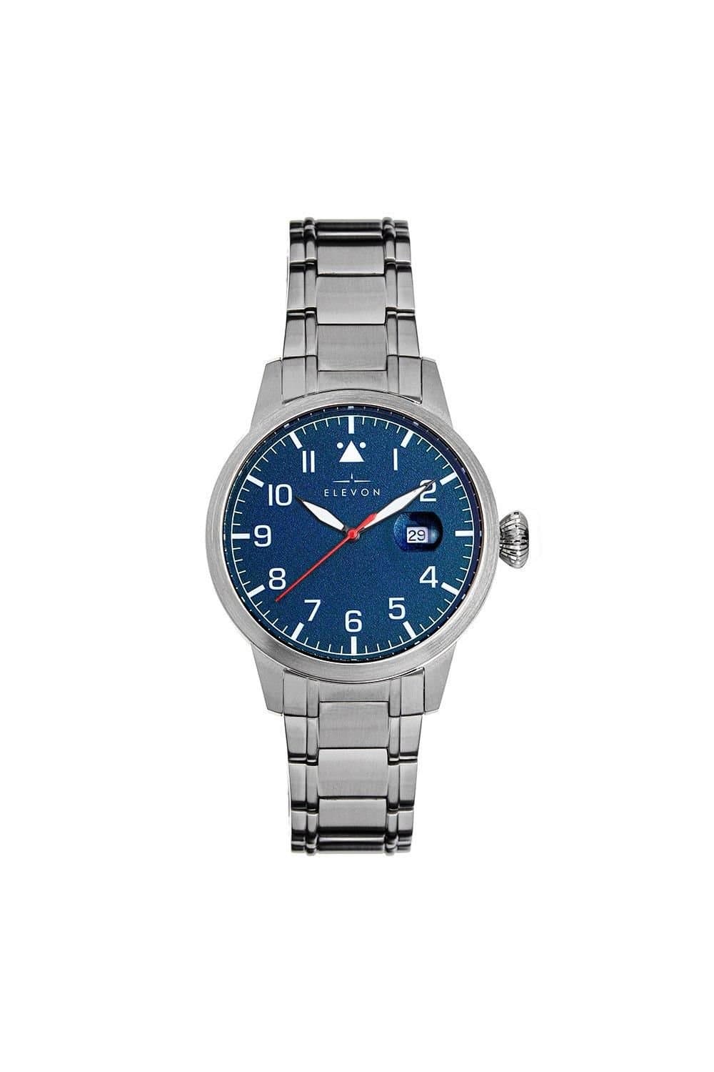Elevon Elevon Men's Stealth Bracelet Watch with Date in Blue