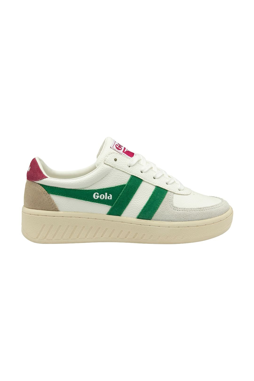 Gola Classics Gola Classics Women's 'Grandslam Trident' Lace-Up Trainers in White - 2