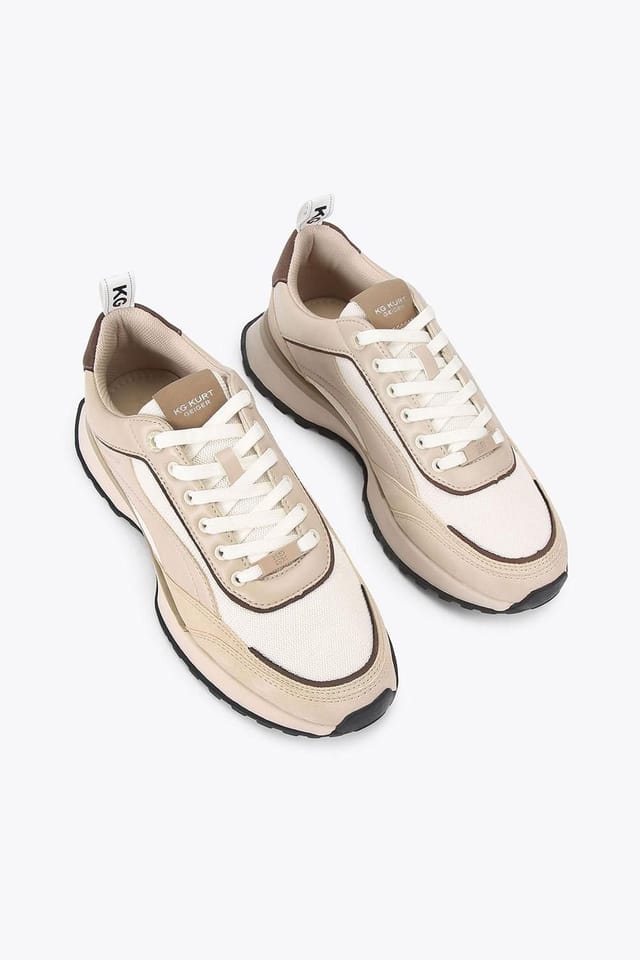 KG Kurt Geiger KG Kurt Geiger Men's 'Kai' Trainers in Cream - 2
