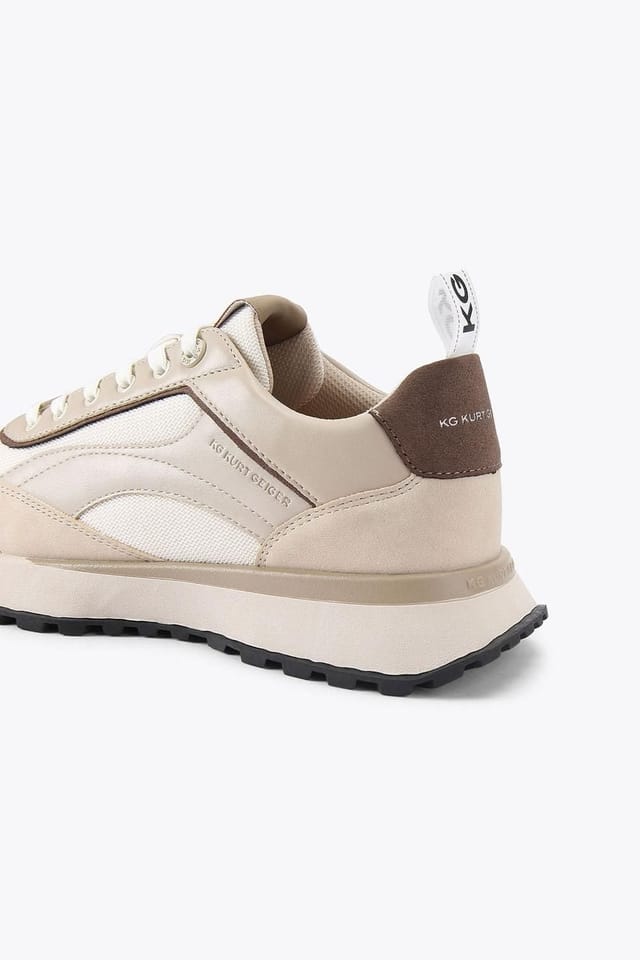 KG Kurt Geiger KG Kurt Geiger Men's 'Kai' Trainers in Cream - 3