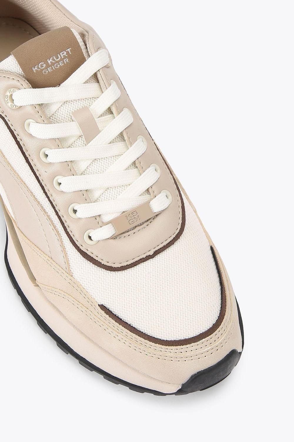 KG Kurt Geiger KG Kurt Geiger Men's 'Kai' Trainers in Cream - 4