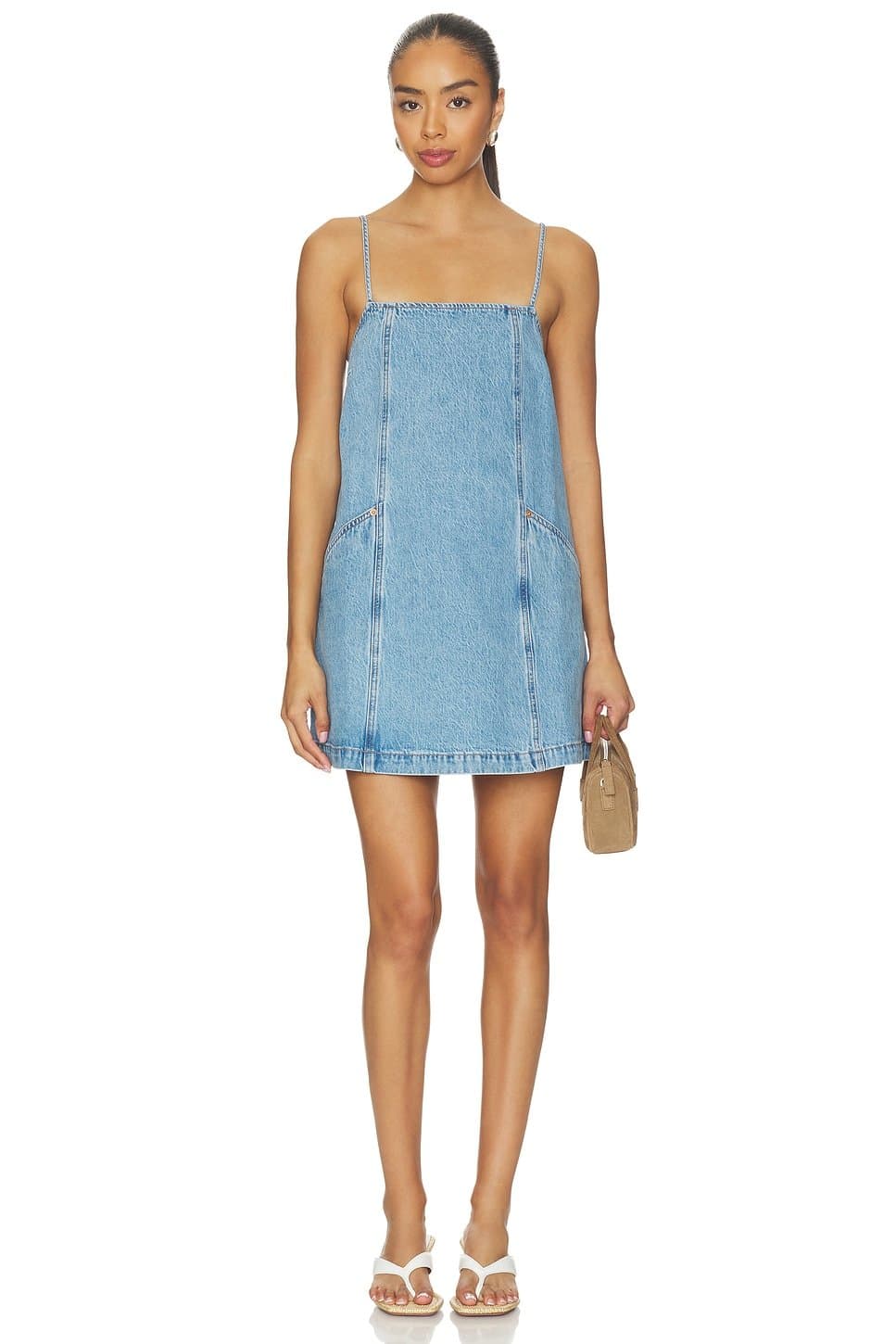 revolve Deco Denim Cami Dress