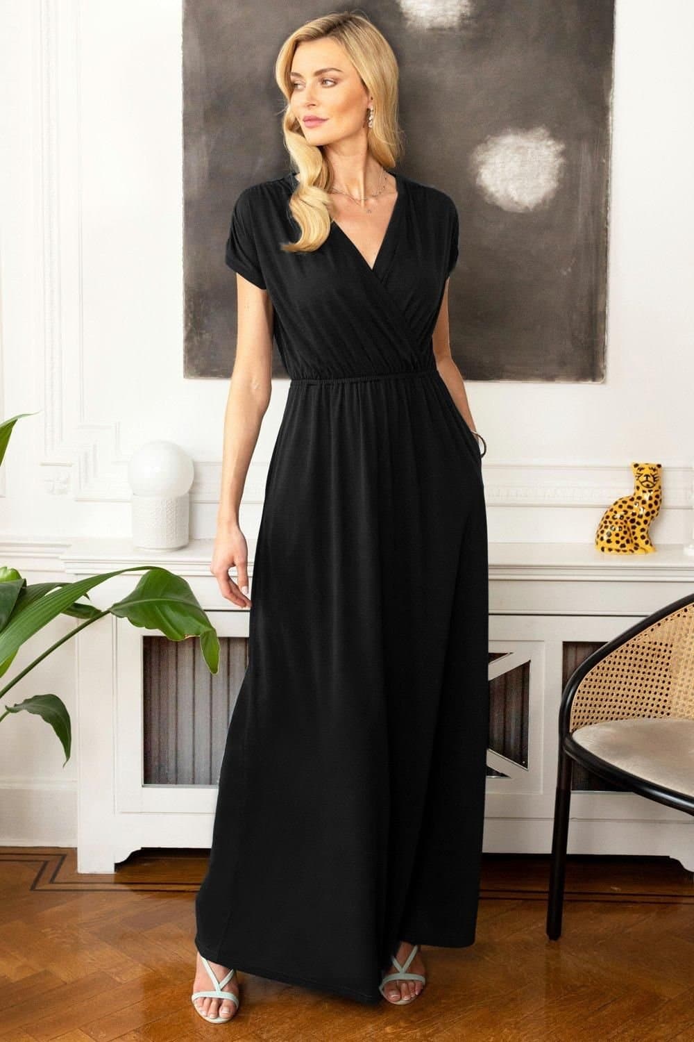 Hot Squash Hot Squash Women's The Maxi Dress in Black