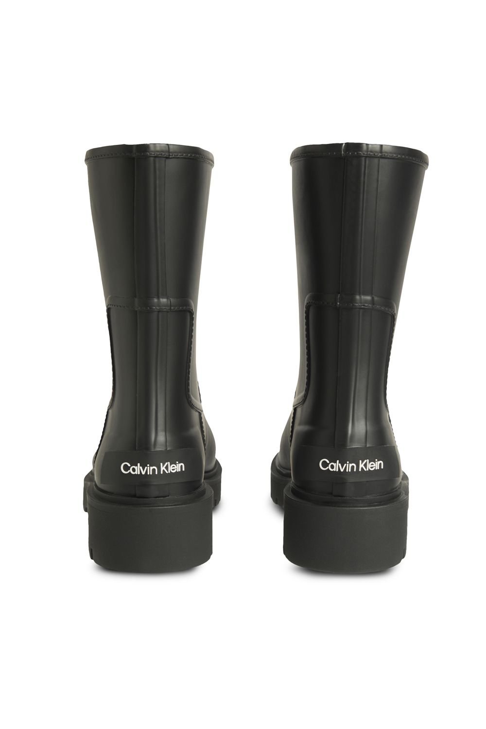 Calvin Klein Calvin Klein Women's Mid Rainboot Rubber Ck Black - 3