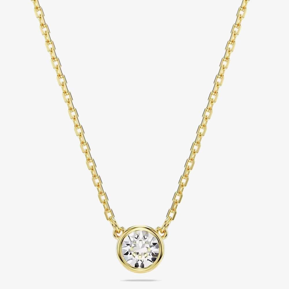 Swarovski Swarovski Gold Tone Plated Necklace with Crystal