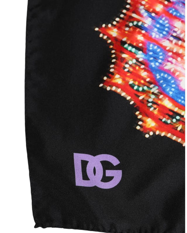 Dolce & Gabbana Dolce & Gabbana Women's Printed Silk Scarf - 2