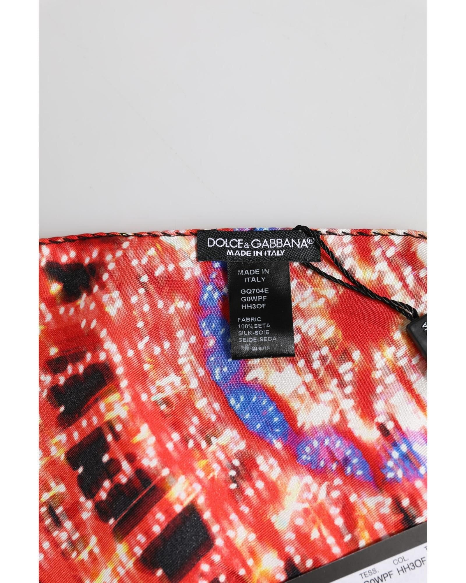 Dolce & Gabbana Dolce & Gabbana Women's Printed Silk Scarf - 4