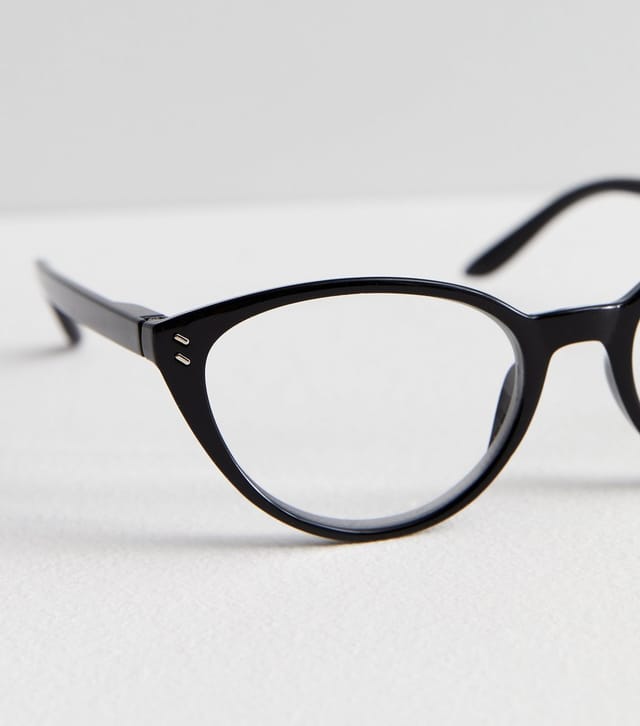 New Look Black Cat Eye Reading Glasses New Look - 3