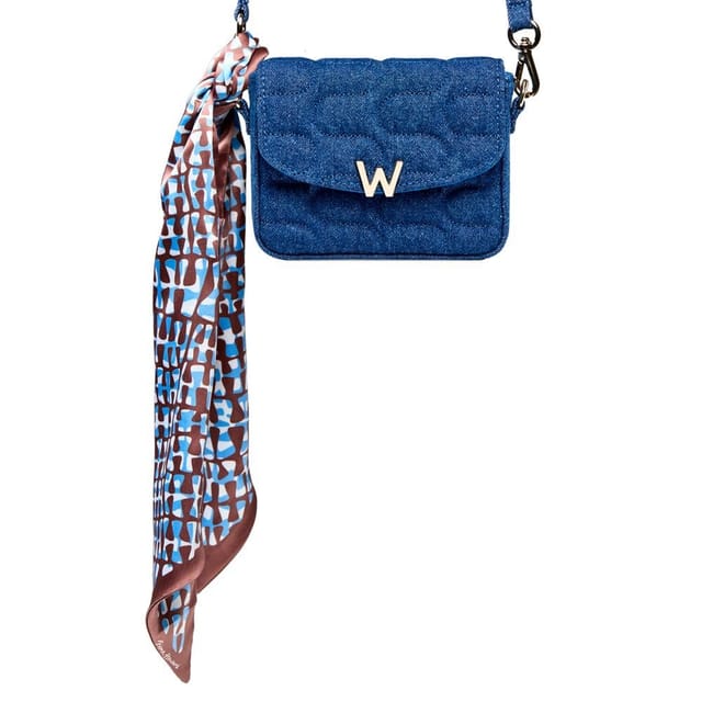 Wolf WOLF Women's Mimi Swirl Mini Bag in Mid Blue - 3