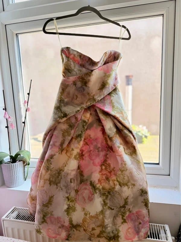 ASOS ASOS floral print organza dress