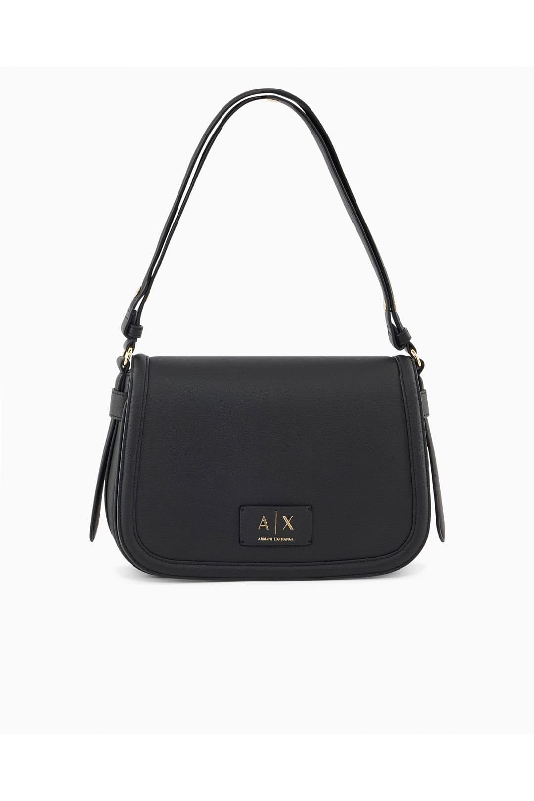 Armani Exchange Armani Exchange Women's Tory Saddle Bag Black