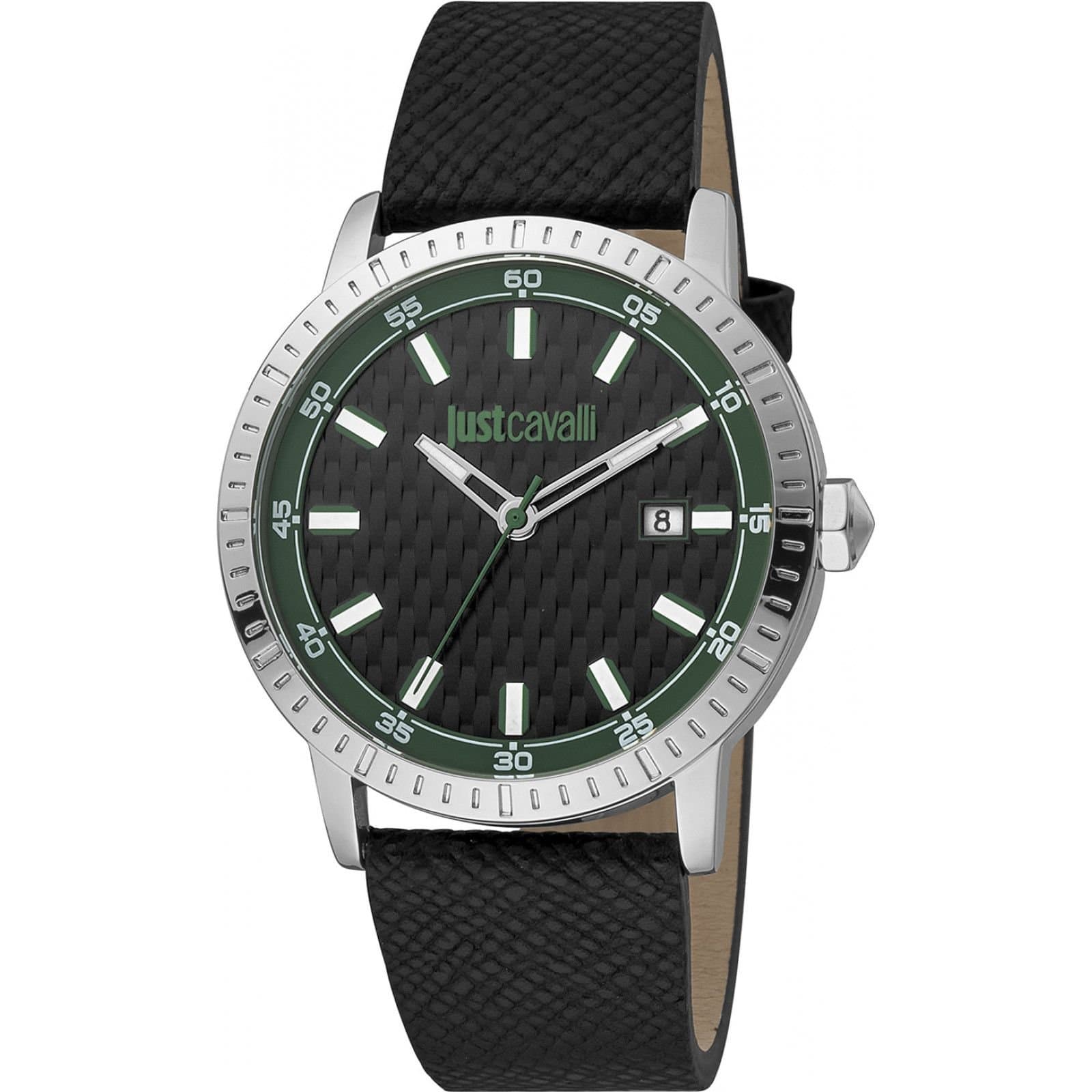 Just Cavalli Just Cavalli Men's JC1G216L0025 42mm Quartz Watch in Black