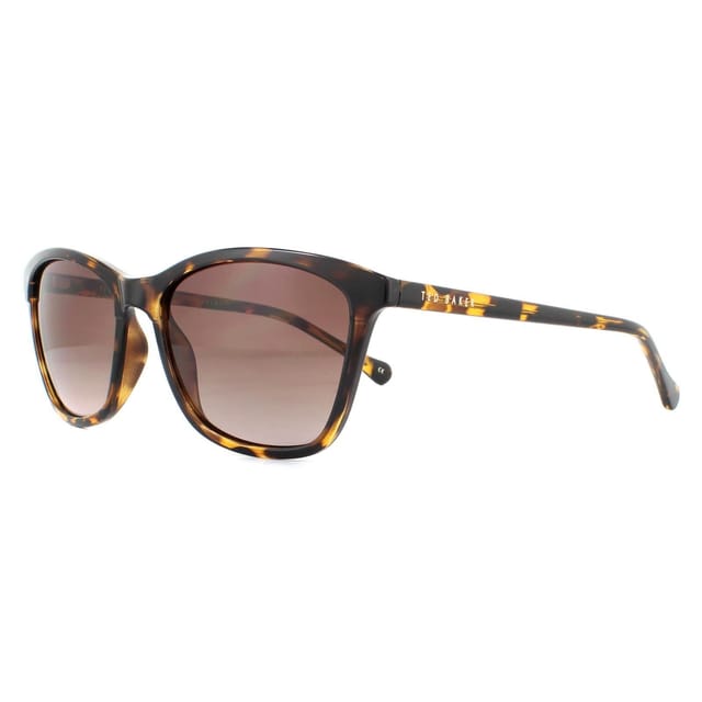 Ted Baker Ted Baker Women's Square Havana Brown Gradient TB1440 Tari Sunglasses - 2