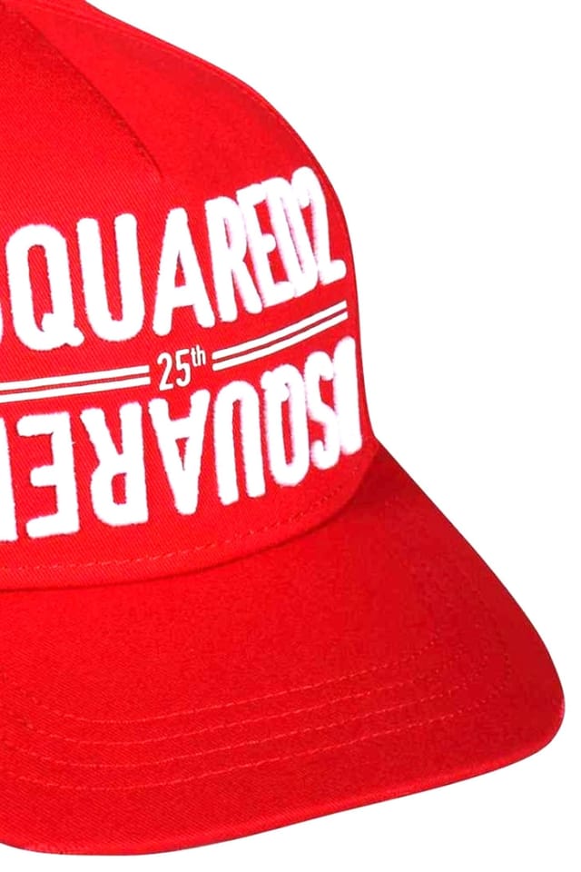 Dsquared2 Dsquared2 Men's 25th Anniversary Cap in Red - 2