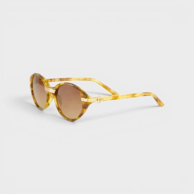 Casablanca Casablanca Women's Cannes Sunglasses Gold Brown - 2