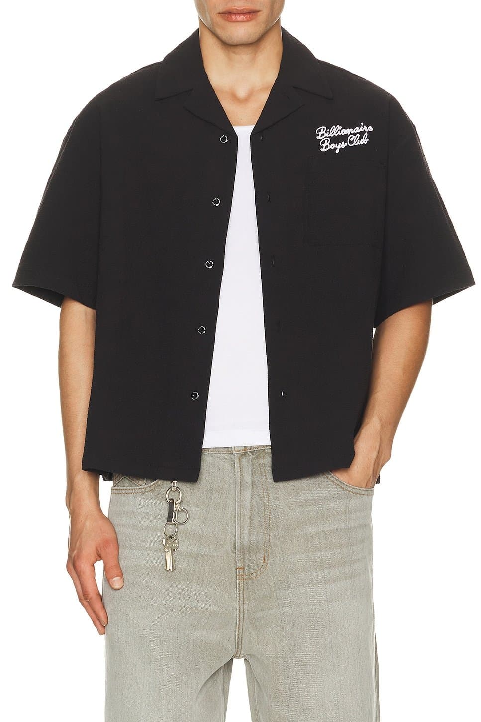 revolve Script Shirt