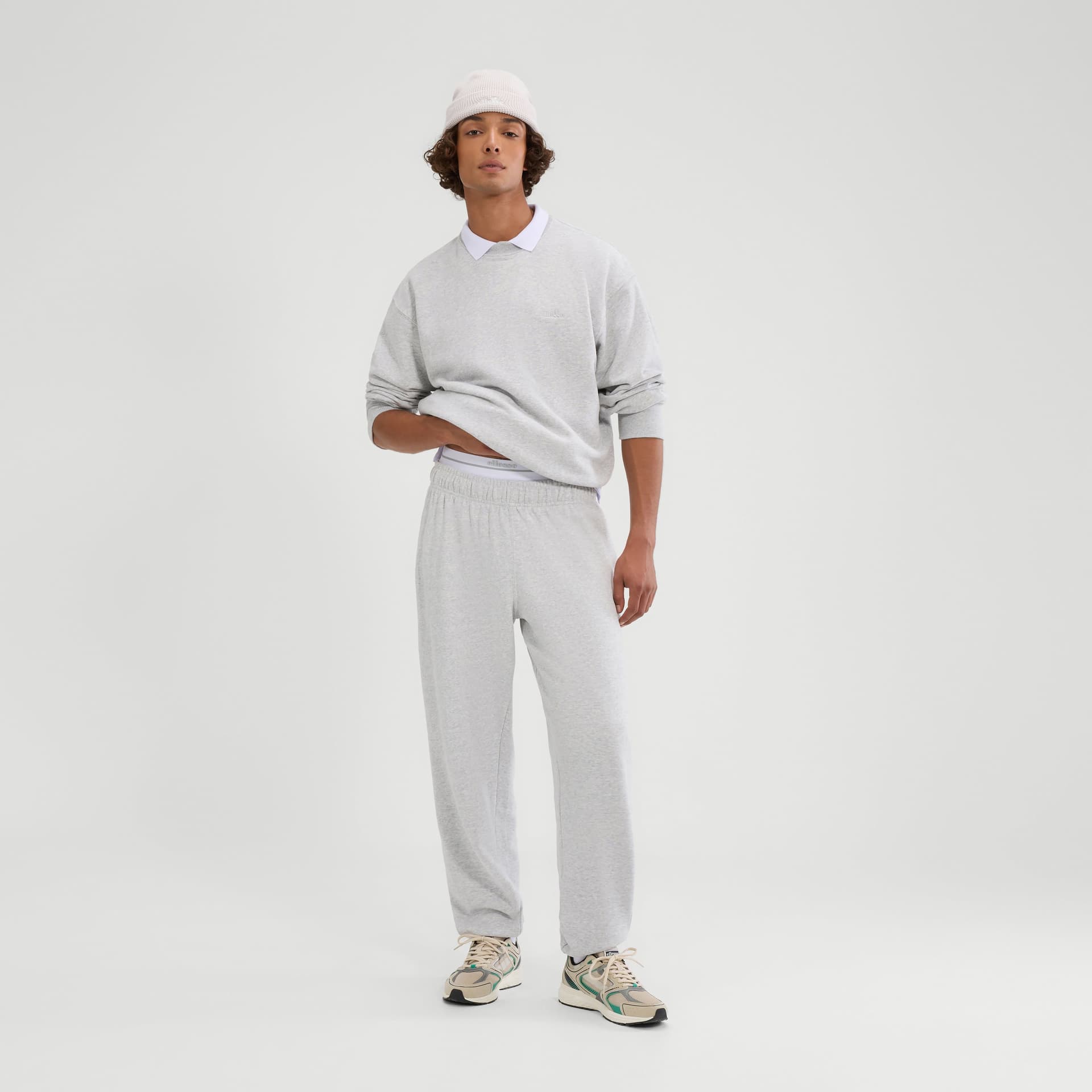Ellesse Ellesse Men's Pideura Jog Pant in Light Grey