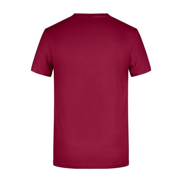James and Nicholson James and Nicholson Men's Basic T-Shirt in Wine - 2