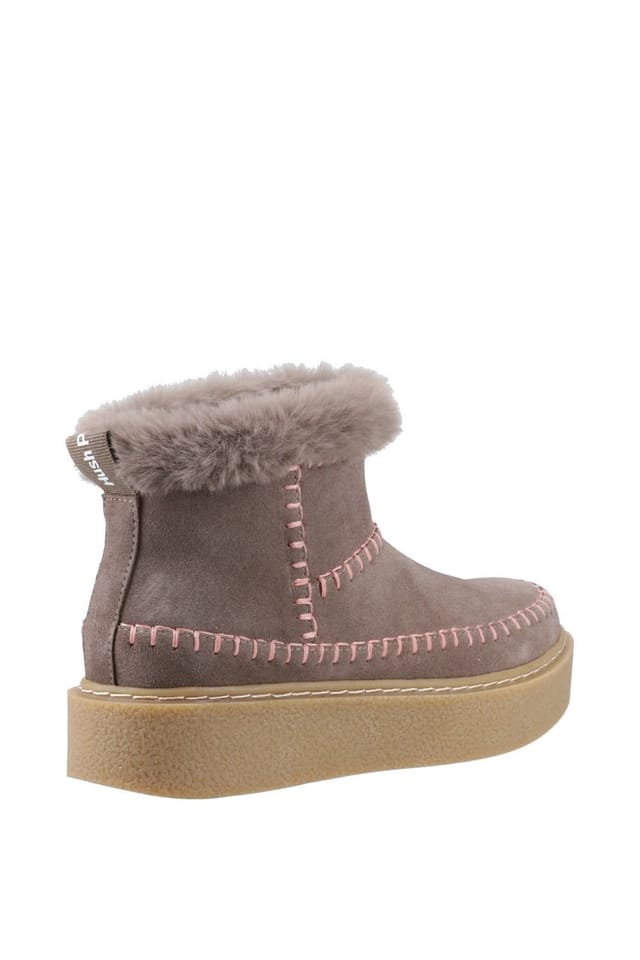 Hush Puppies Hush Puppies Women's Brielle Stitch Boot in Taupe - 2