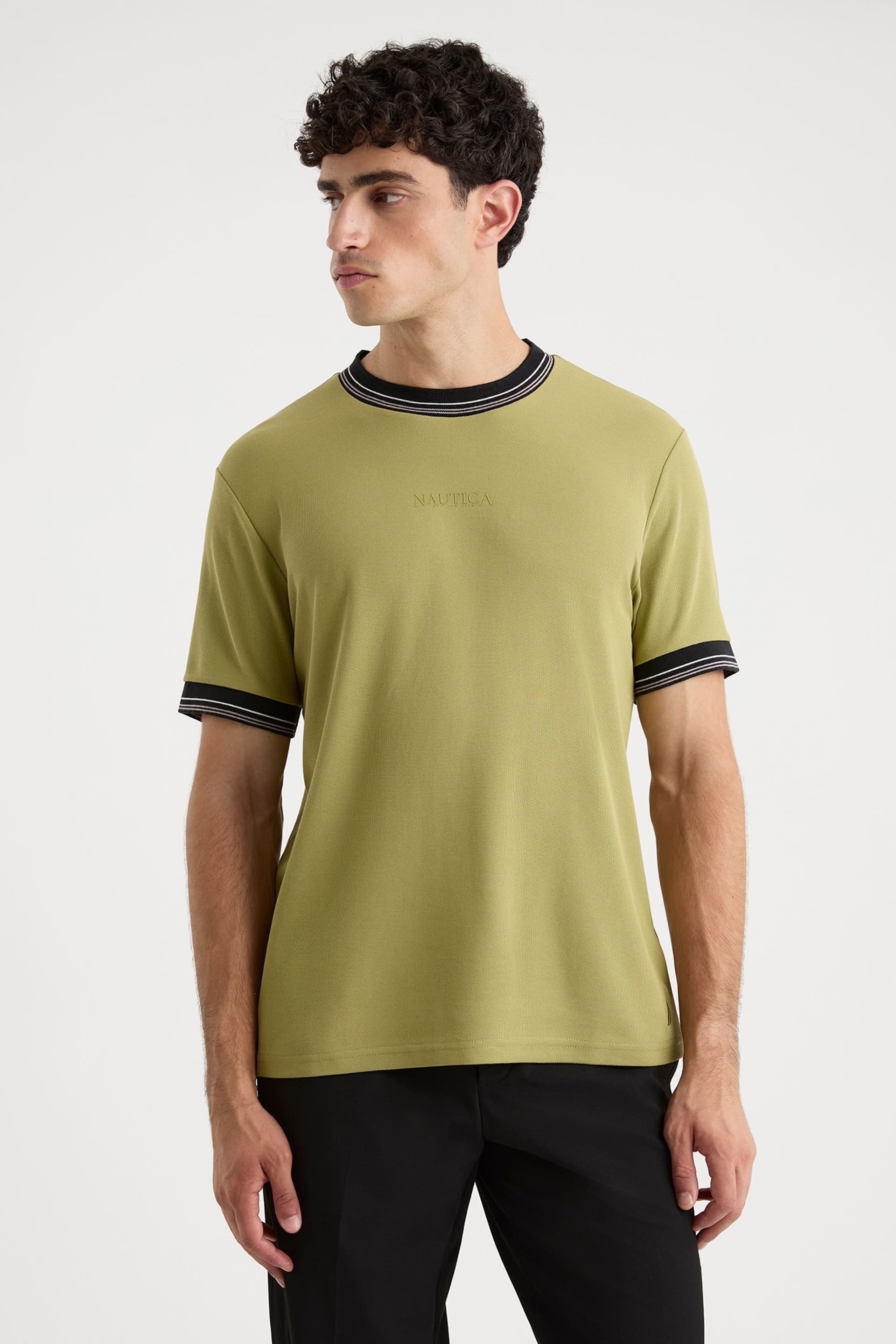 Nautica Nautica Men's Renzo T-Shirt in Olive