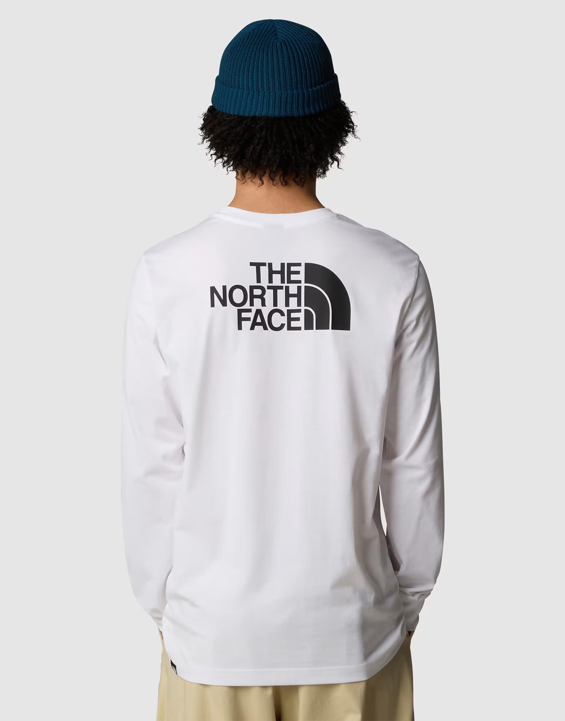 ASOS The North Face Easy long-sleeve t-shirt in tnf white