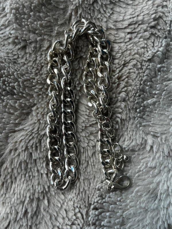ASOS Chunky Light sliver chain 55cm