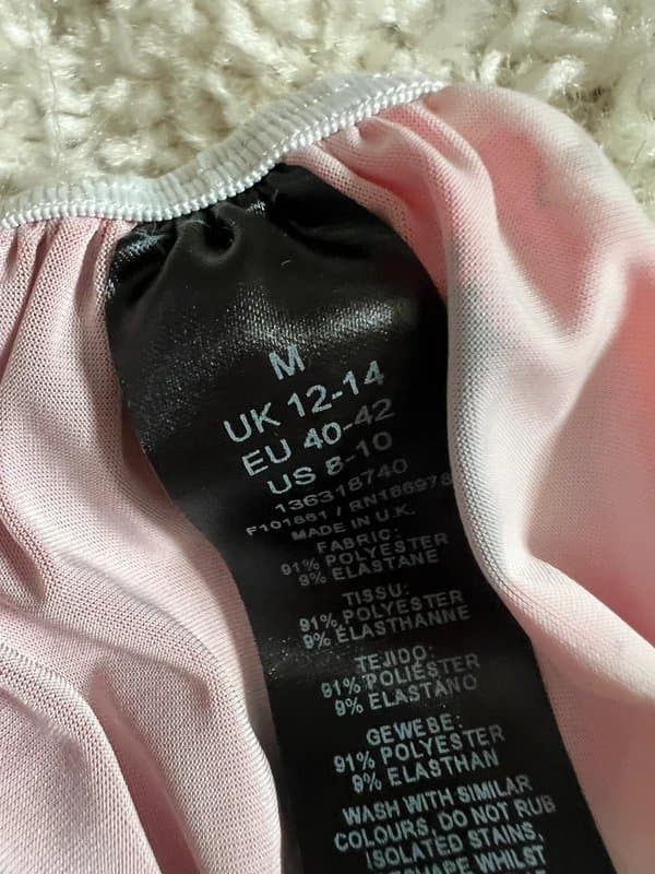 ASOS ASOS Design Bandeau Ruched Top UK 12-14