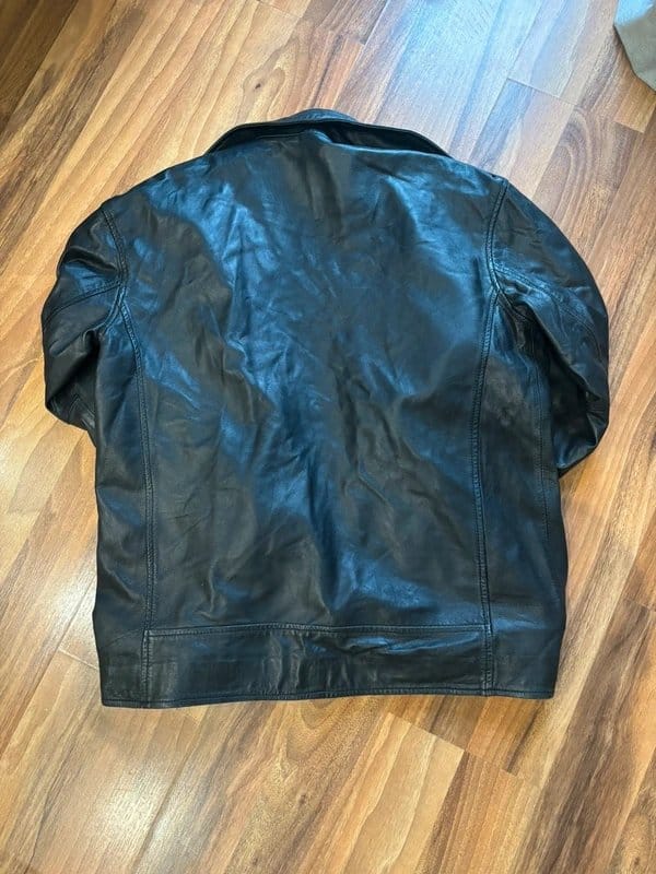 ASOS Black Oversized Leather Jacket