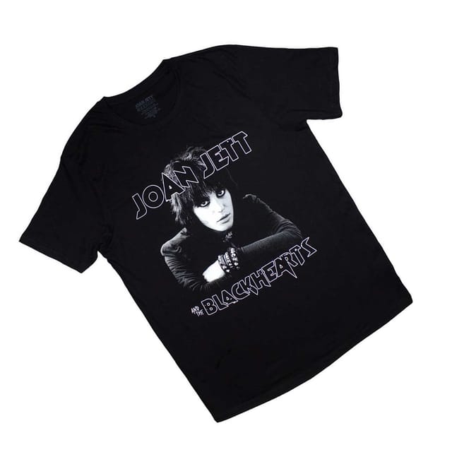 Joan Jett & The Blackhearts Joan Jett & The Blackhearts Men's Photograph T-Shirt in Black - 3