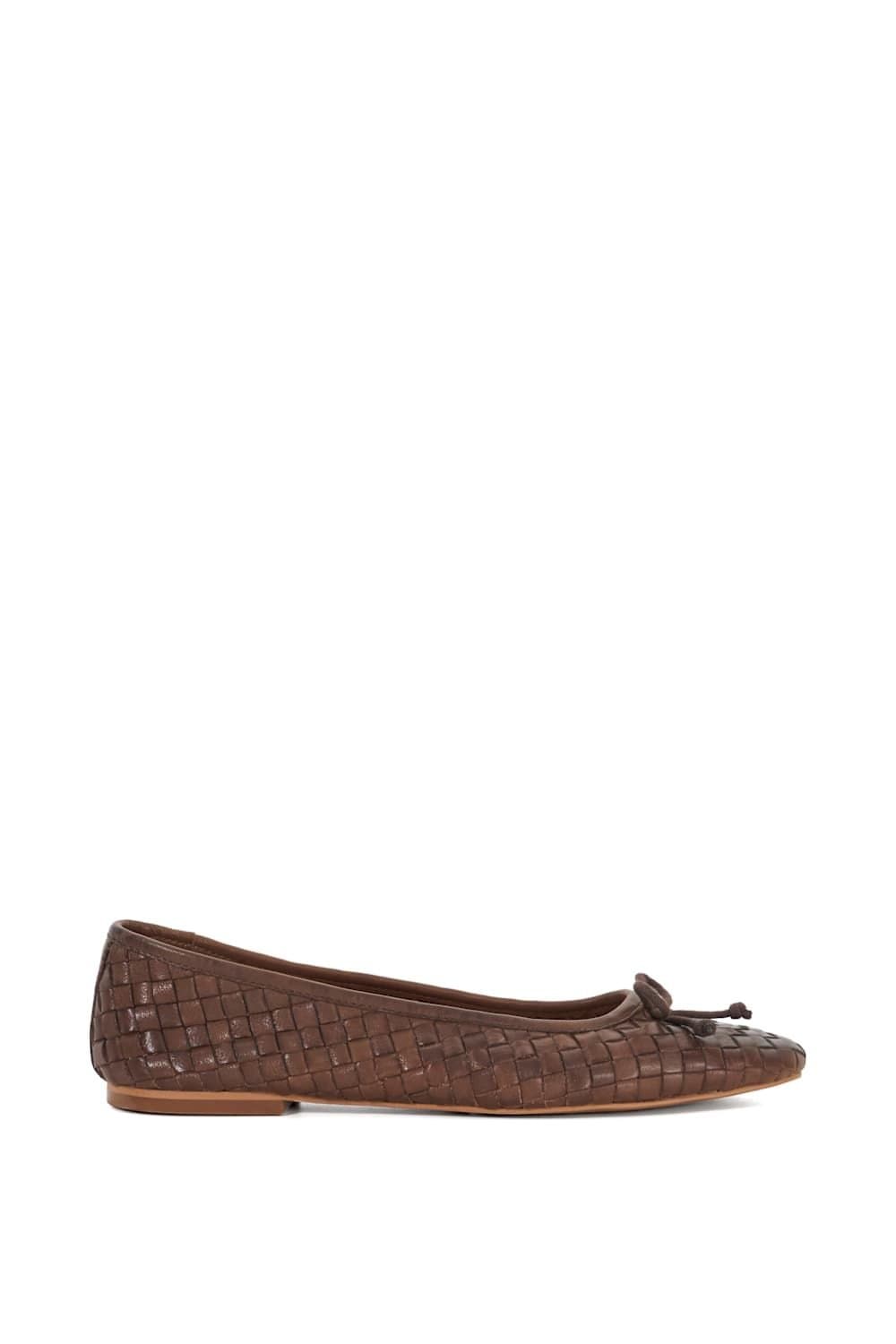 Dune London Dune London Women's 'Heat' Ballet Pumps in Brown
