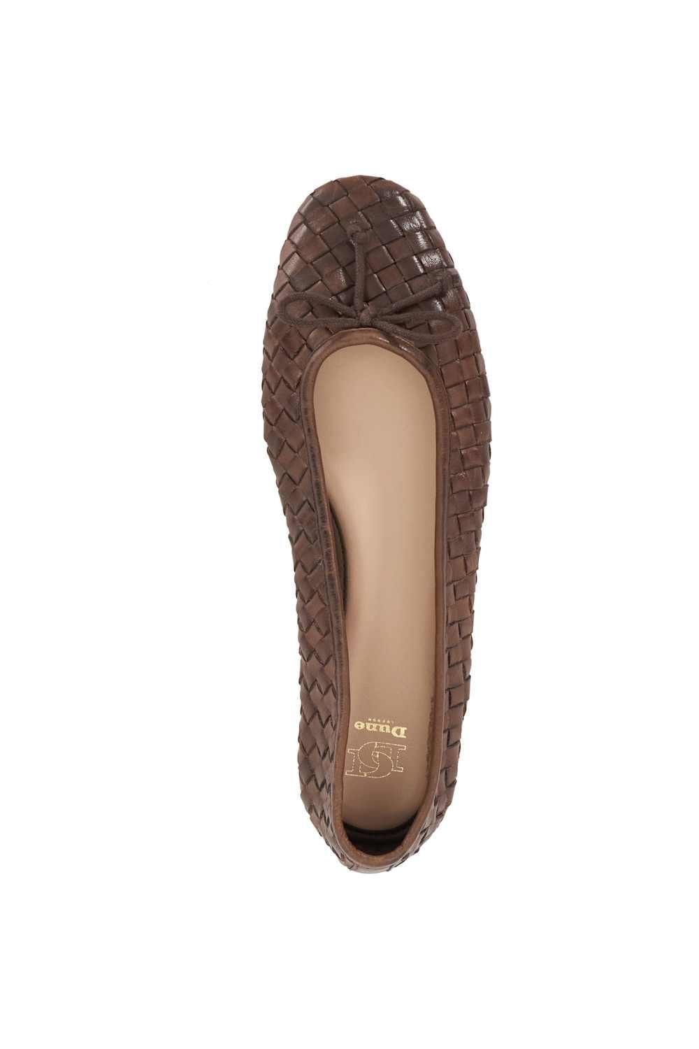 Dune London Dune London Women's 'Heat' Ballet Pumps in Brown - 4