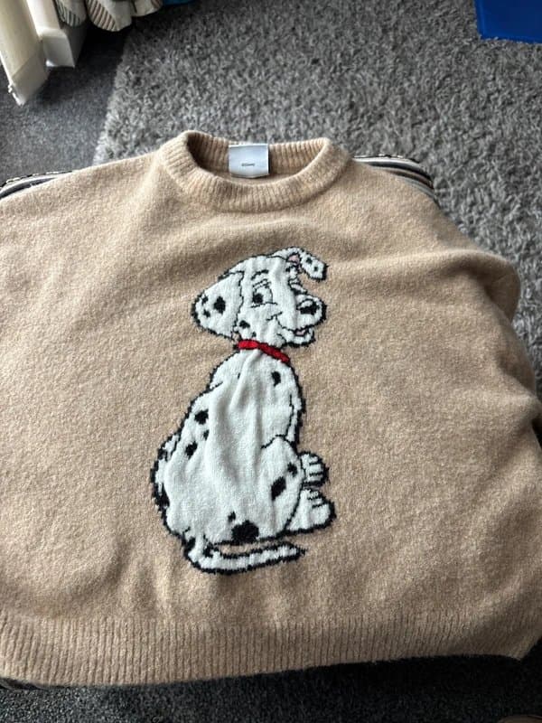 Bershka Dalmatian jumper bershka