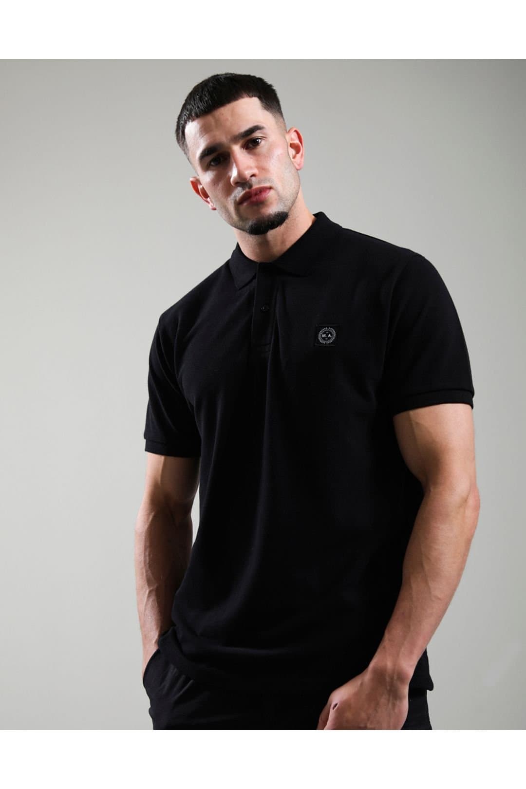 Marshall Artist Marshall Artist Black Polo Shirt