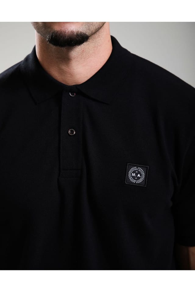 Marshall Artist Marshall Artist Men's Marchio Polo Black - 3