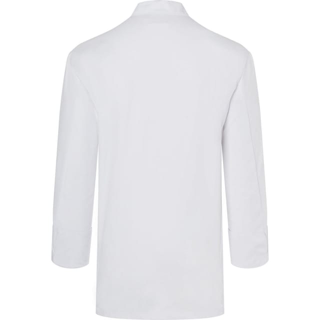 Karlowsky Karlowsky Men's Lars Long-Sleeved Chef Jacket in White - 2