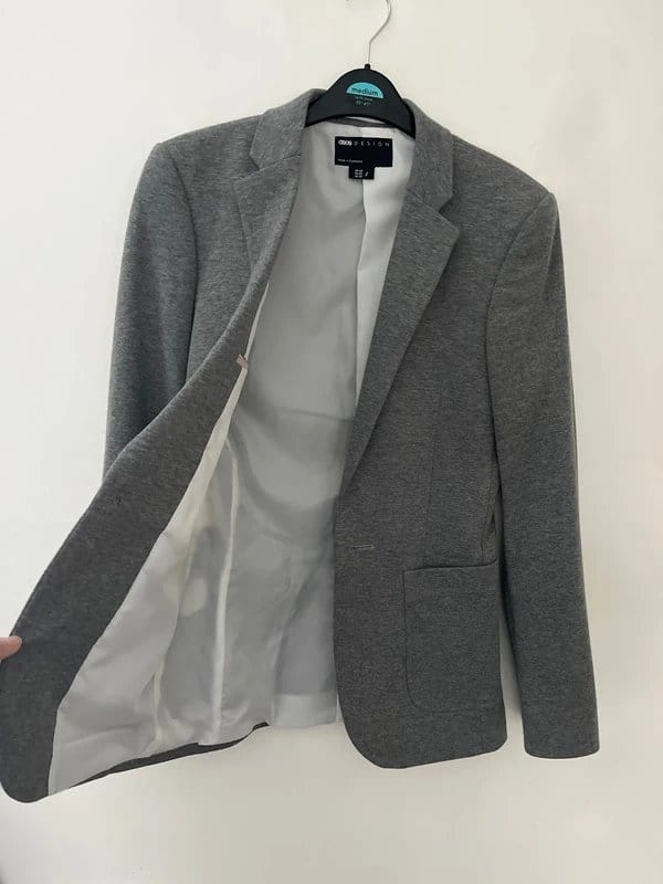 ASOS Design Men’s grey jacket - 1
