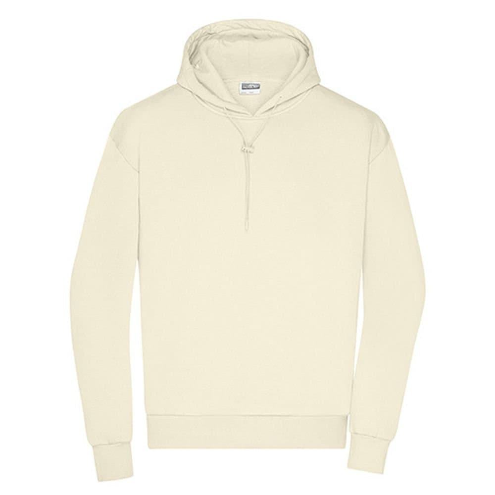 James and Nicholson James and Nicholson Men's Lounge Hoodie in Off-White