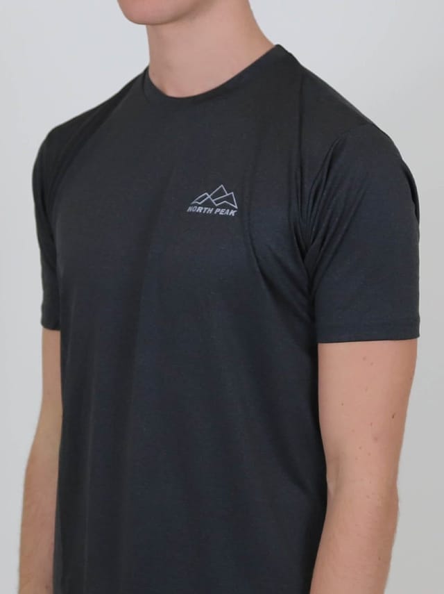 North Peak North Peak Men's Cornice T-Shirt Charcoal - 2