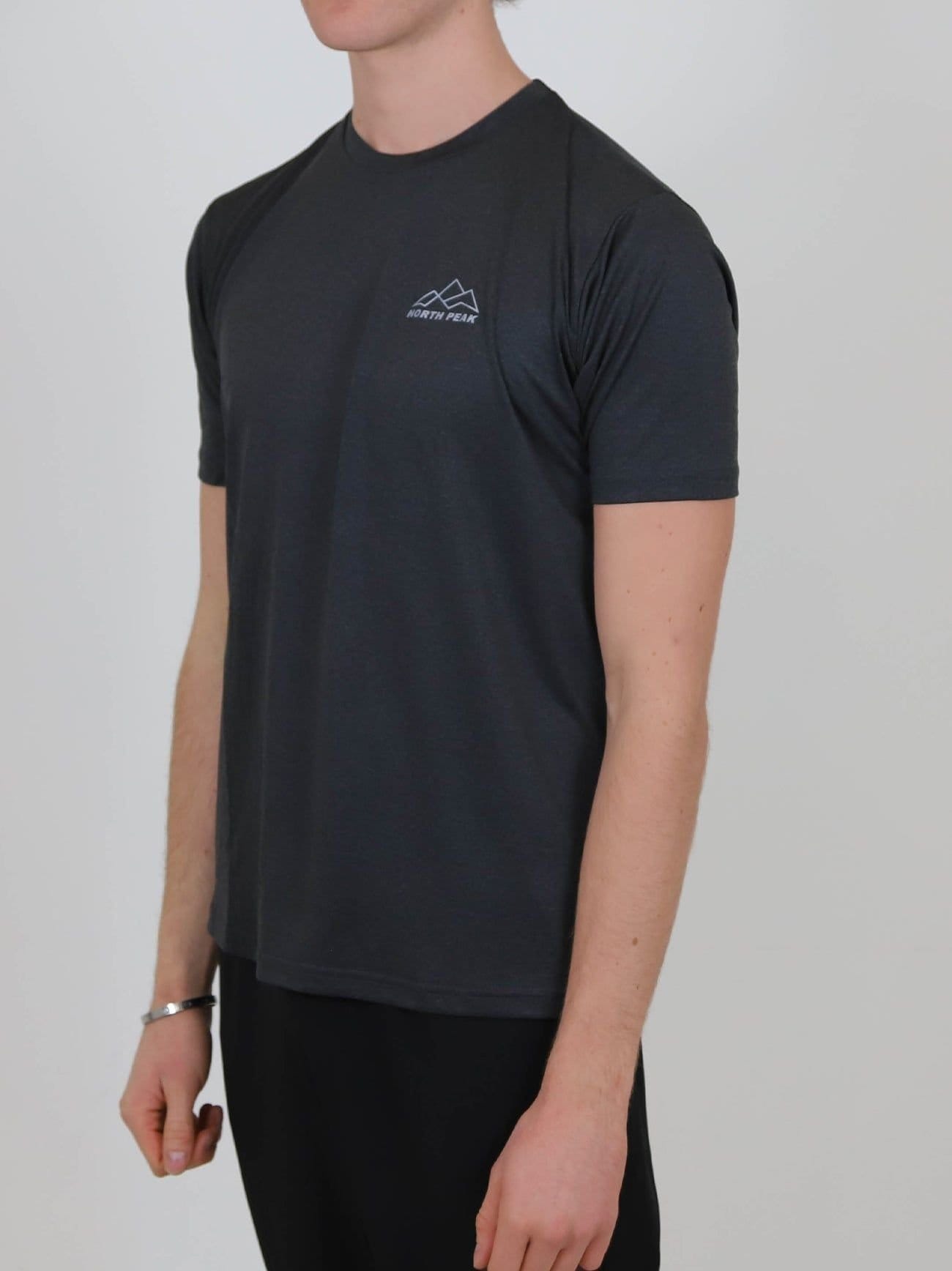 North Peak North Peak Men's Cornice T-Shirt Charcoal - 4