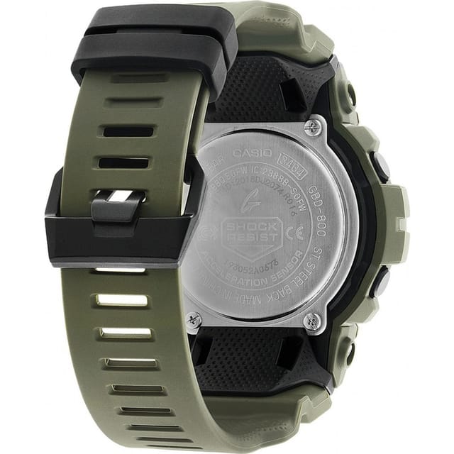 Casio Casio Men's GBD-800UC-3ER G-Shock 49mm Quartz Watch in Green - 3