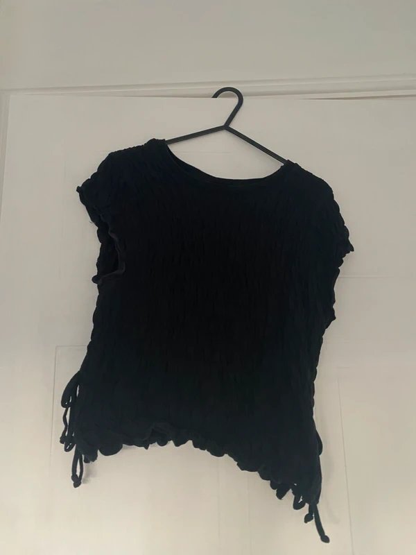 ASOS Black ruched top - 1