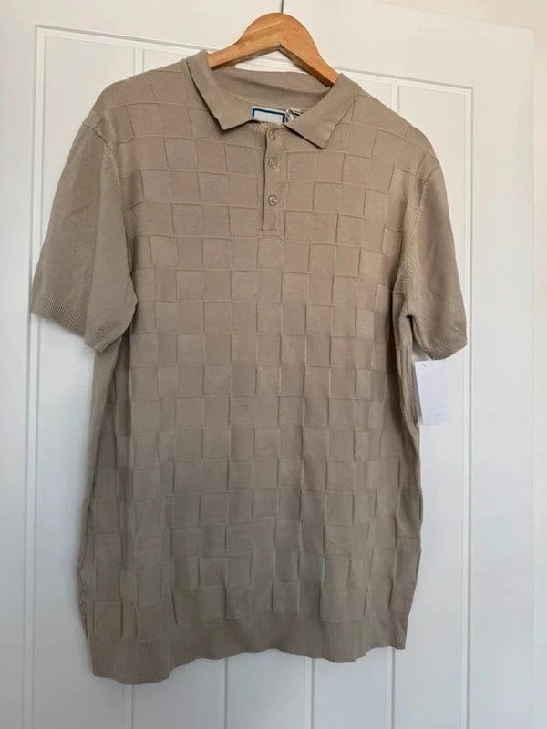 Brave Soul Beige Polo Shirt - 1