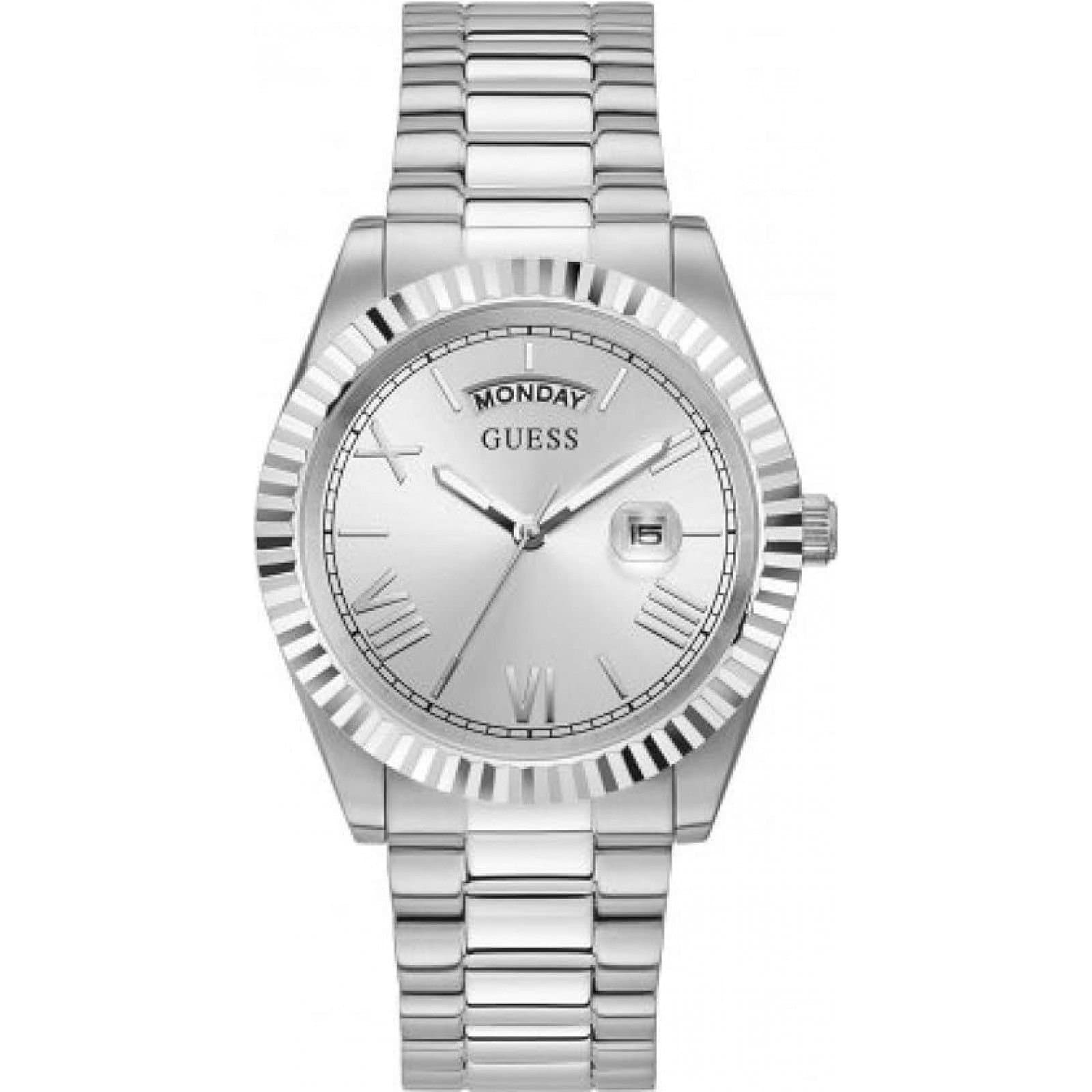 Guess Guess Men's GW0265G6 42mm Quartz Watch in Silver