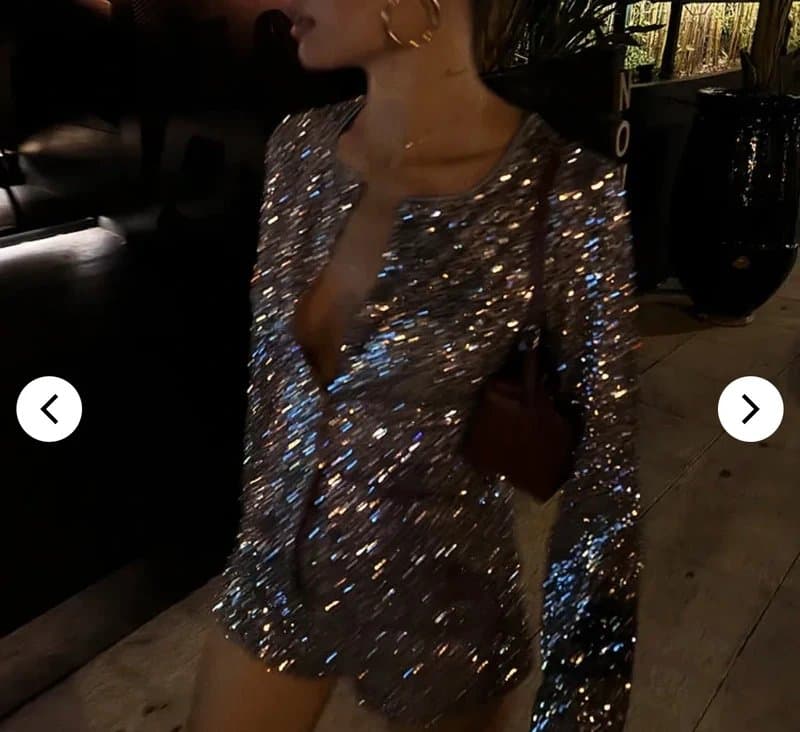 Never Fully Dressed Never Fully Dressed Sequin Cardigan