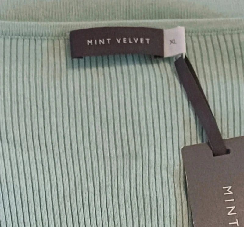Mint Velvet Mint Velvet Mint Ribbed Scoop Neck Jumper - size XL/18 - 1