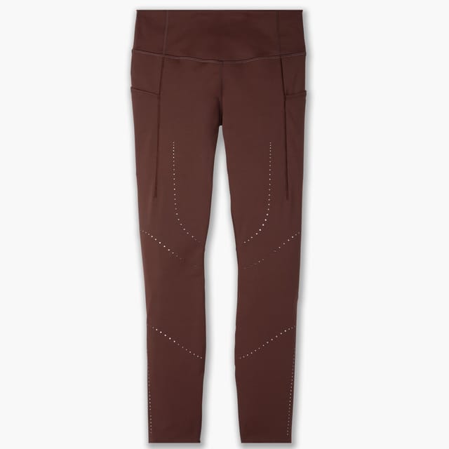 Brooks Brooks Women's Method Brown 7/8 Leggings - 2