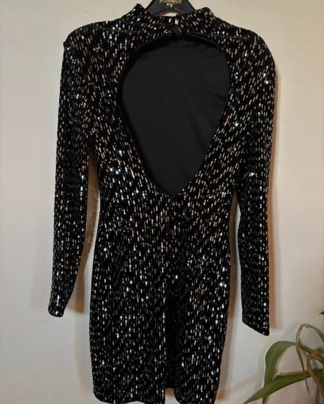 Bershka Sequin dress