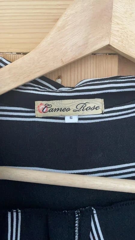 Cameo Rose Cameo Rose striped playsuit